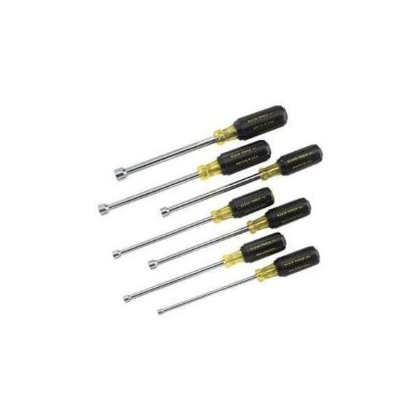 Klein Tools Nut Driver Set, 6-Inch Shafts, 7-Piece 647 - main
