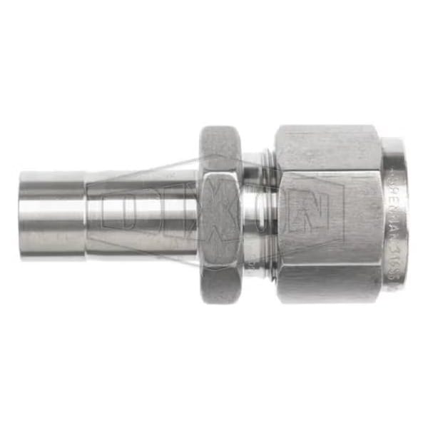 Dixon The Right Connection Instrumentation Reducer, 3/8 x 1/4 in Nominal, Tube End Style, 316 SS, Domestic 6-DRATT-4 - main