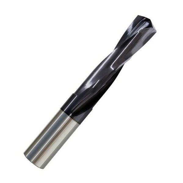 Monster Tool Screw Machine Length Stub Drill, 11mm (.4331 in) size, 51mm LOC, 86mm overall length, AlTiN finish 460-404331B - main