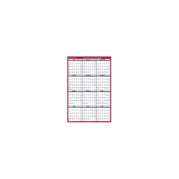 At-A-Glance Academic Erasable Reversible Extra Large Wall Calendar, 48x32, 12 Month (July to June):2022 to 2023 PM36AP28 - main