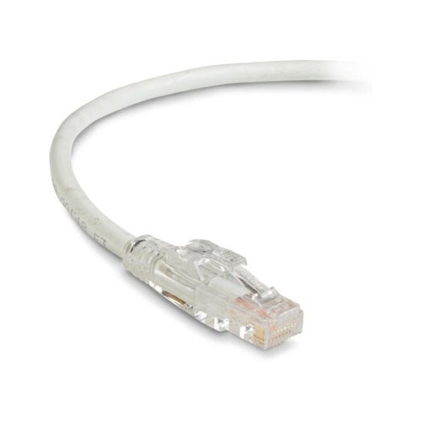 Black Box CAT6 550-MHz Locking Snagless Stranded Ethernet Patch Cable - Unshielded UTP, CM PVC RJ45 C6PC70-WH-07 - main