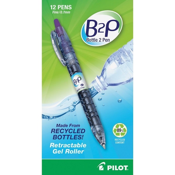Pilot Pen, Gel, B2P, Pe, PK12 31622 - main