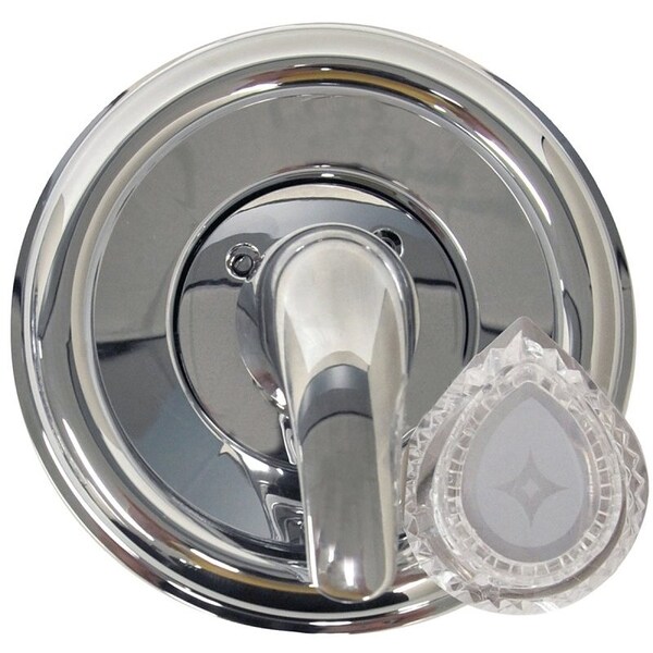 Danco Faucet Trim Kit, Plastic/Stainless Steel, Chrome Plated, For: Moen Tub/Shower Faucets 10001 - main