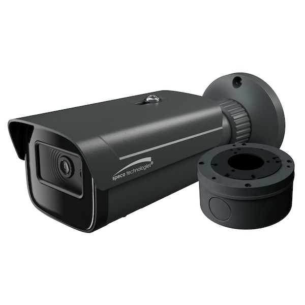 Speco 4MP Flexible Intensifier AI IP Bullet Camera with Junction Box, 2.8mm fixed lens, NDAA O4FB2 - main