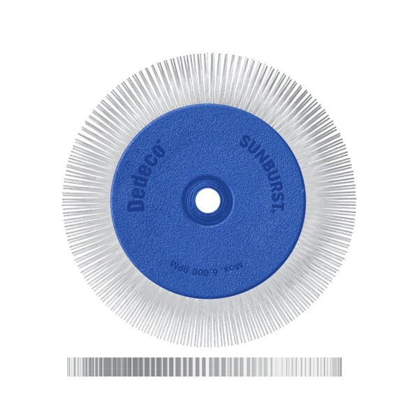 Dedeco SUNBURST 6'' X 1/2'' TS WHITE 120 GRIT (A/O) 2444 - main