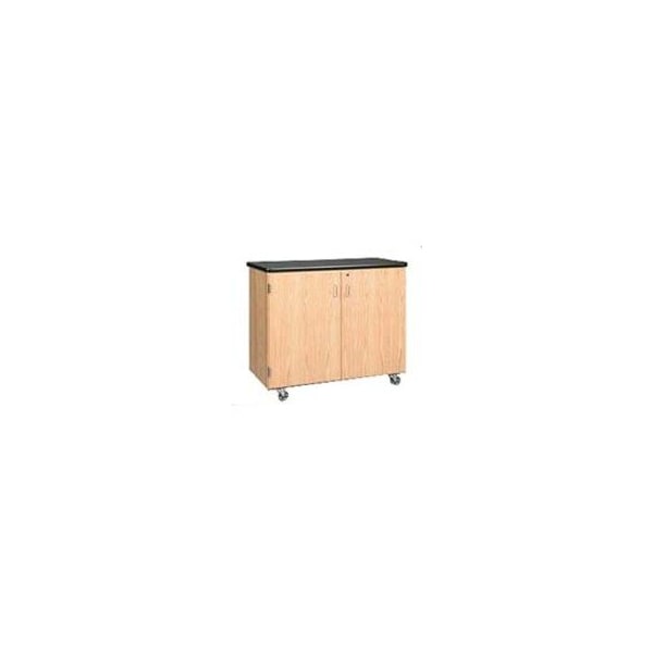 Diversified Spaces Mobile Tote Storage Cabinet, Wood, 176 lb. 4751K - main