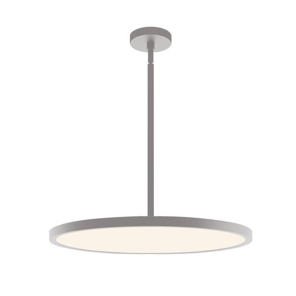 Afx Edge Round - LED Pendant - 20in W - 120-277V - Satin Nickel EGRP20LAJUDSN - main