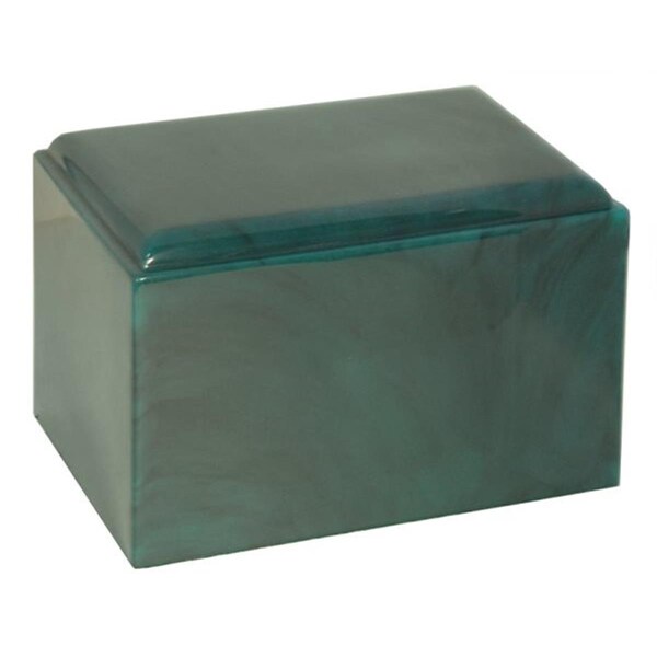 Fasttrack2Fitness Cultured Onyx Cremation Cirrus Adult Urn, Malachite FA2001550 - main