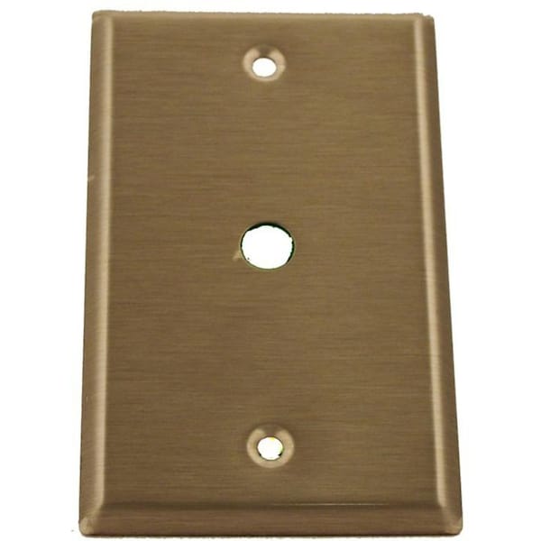 Leviton Wall Plate, Stainless Steel 84061-40 - main