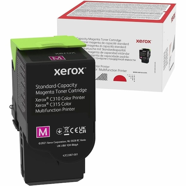 Xerox GENUINE MAGENTA STANDARD CAPACITY TONER CARTRIDGE, C310 COLOR PRINTE 006R04358 - main