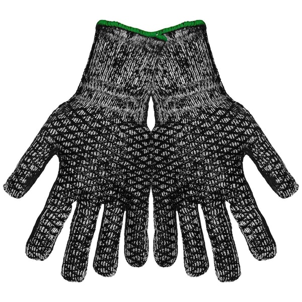 Global Glove T800HC Honeycomb Coated Brushed Terrycloth Gloves, Acrylic Yarn, Medium, 12PK T800HC-08 - main