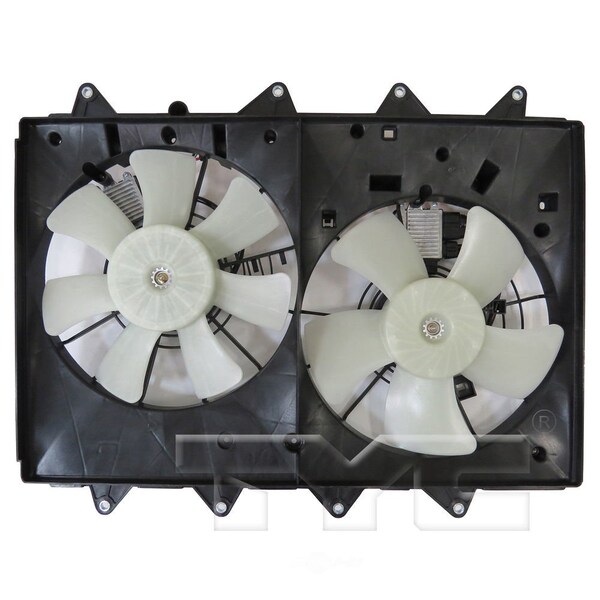 Tyc Dual Radiator And Condenser Fan Assembly 624670 - main