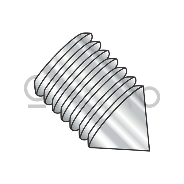Oxoxo 10-32X3/8 Fine Thread Socket Set Screw Cone Point Imported 18 Stainless Steel, 2500PK 604871 - main