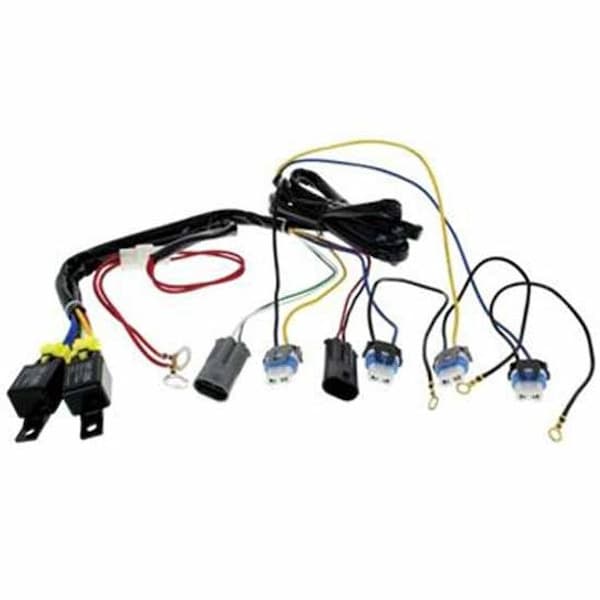 Ilc KENWORTH T660 YEAR 2016 9005 9006 HEADLIGHT RELAY HARNESS KIT Replacement Light KW T660 2016 9005 9006 HEADLIGHT RELAY HARNESS KIT - main