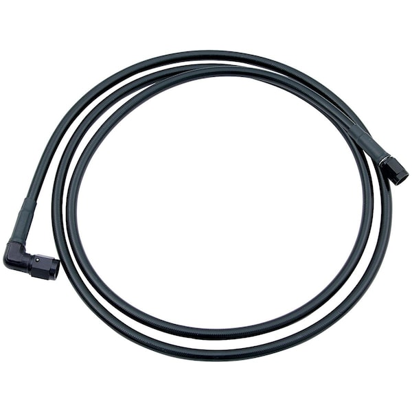 Powerhouse Coated Braided Line 48 in. No.4 Hose 90 deg 4 Straight Ends PO3626995 - main
