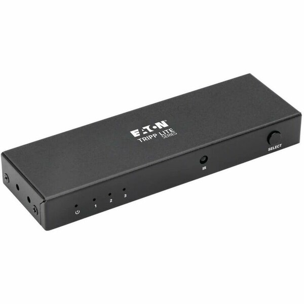 Tripp Lite HDMI Switch for Video & Audio 4K x 2K UHD 60 Hz w Remote 3-Port B119-003-UHD - main