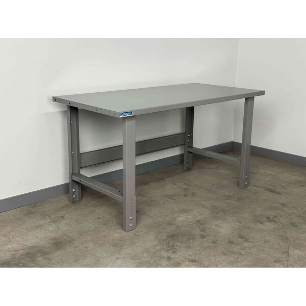 Stackbin Bolted Workbenches, 72"W, Adj. H, 3500lb ES7230-3505-VB - main