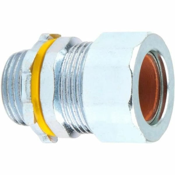 Dottie L.H. Dottie 1/2'' Steel Strain Relief Connector (Brown Grommet), 25PK SR50A650 - main