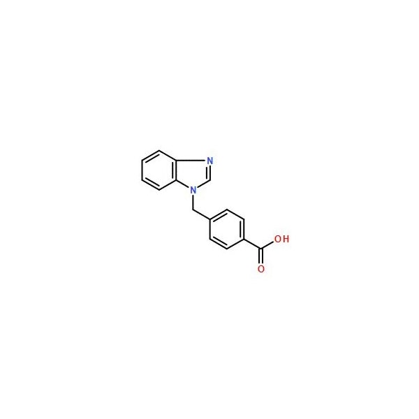 Ak Scientific 4-(1H-Benzimidazol-1-ylmethyl)benzoic acid (100mg), CAS 139742-50-0 Y7496-100mg - main