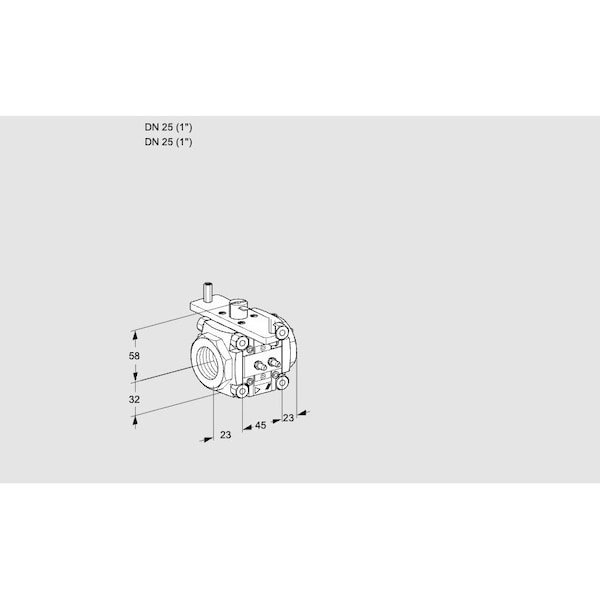 Honeywell Kromschroder VFC125/25R05-08MMMM KS88301658 - main
