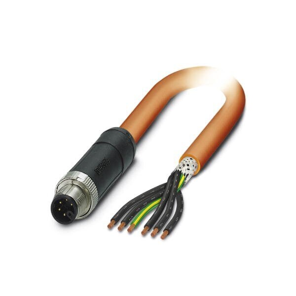 Phoenix Contact SAC-6P-M12MSM/ 3 0-PVC PE SH Power 1414956 - main