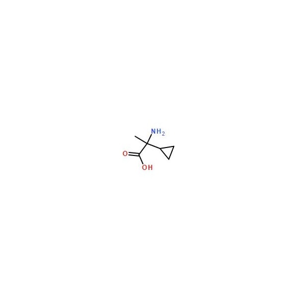 Ak Scientific 2-Amino-2-cyclopropylpropanoic acid (250mg), CAS 5687-72-9 Y9504-250mg - main