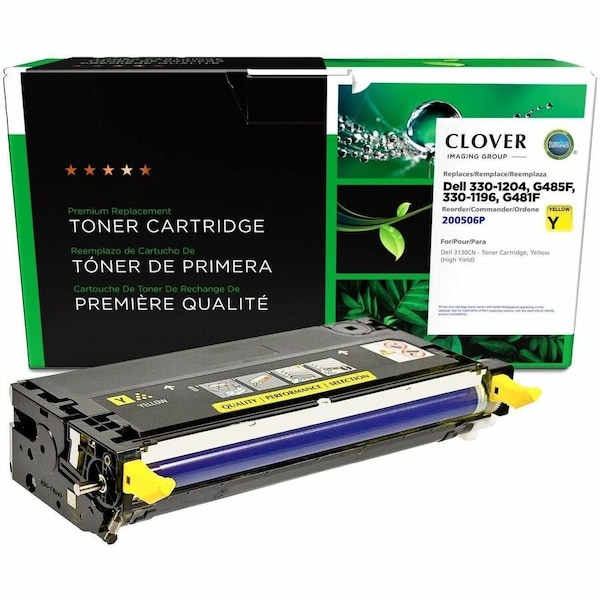 Clover Imaging Group Imaging Remanufactured High Yield Yellow Toner Cartridge 200506P - main