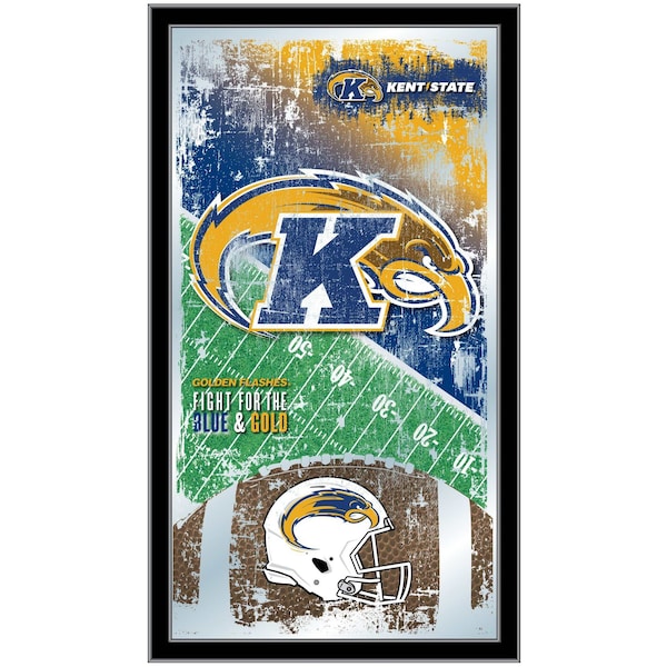 Holland Bar Stool Co Kent State 15" x 26" Football Mirror MFtblKentSt - main