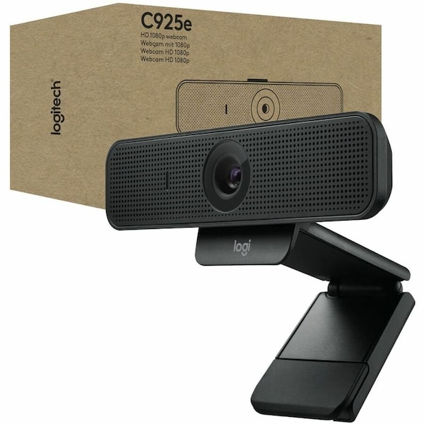 Logitech C925e Business Webcam - HD 1080p/30fps Video Calling | Light Correction | Autofocus 960-001075 - main
