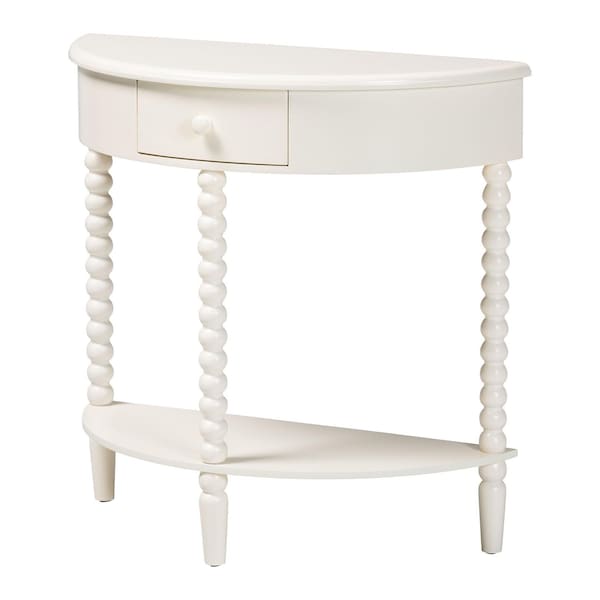 Baxton Studio Raynera Bobbin Wood Console Table 267-14624-ZORO - main