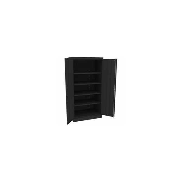 Tennsco Cabinet, Storage, 72x36x24, HS, Black 1480BK - main