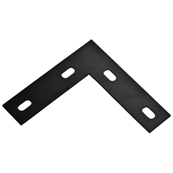 Eat-In N351-505 1.5 x 0.12 in. Black Powder Coated Steel Corner Brace EA865782 - main