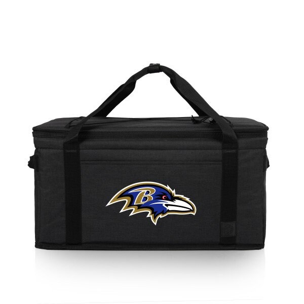 Picnic Time Family Of Brands NFL Baltimore Ravens - 64 Can Collapsible Cooler 716-00-179-034-2 - main