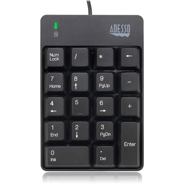 Adesso SPILL RESISTANT 18-KEY NUMERIC KEYPAD AKB-601UB - main