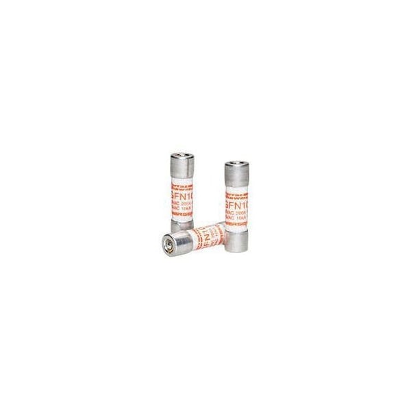 Mersen 0.41in x 1.5in, 250 VAC, 4 A, 200 kA Interrupt, PolyTube Body, Tin Plated Copper Ferrule GFN4 - main
