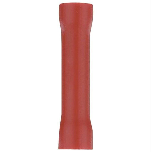 Install Bay Vinyl Butt Connector red; 22 18 Gauge, 100PK RVBC - main