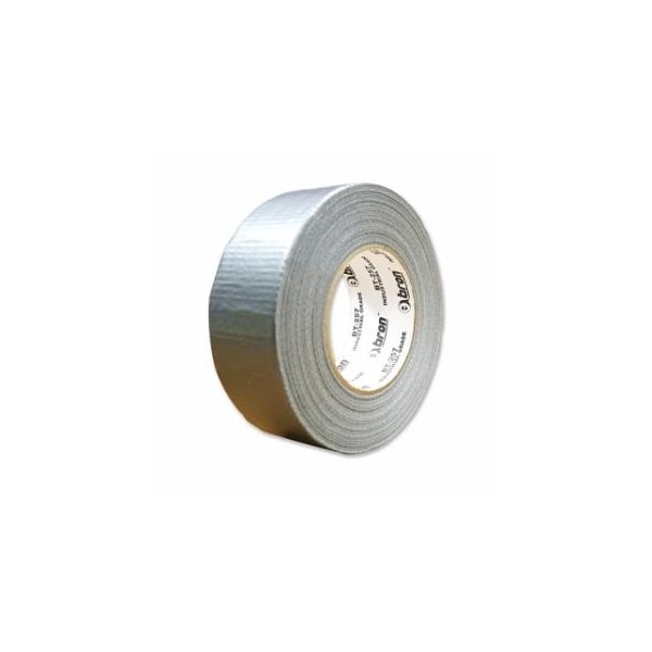 Bron Tapes Industrial Grade Duct Tape, 48 mm W x 55 m L, 9 mil Thick, Silver, 24PK 978-103017 - main