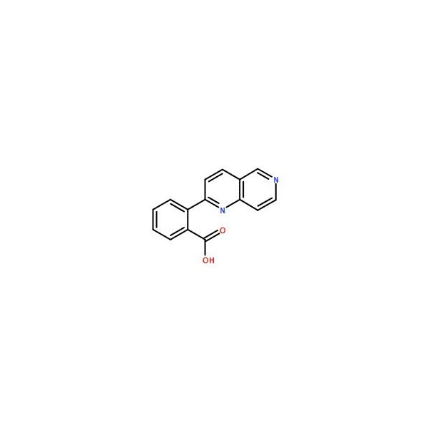 Ak Scientific 2-(1, 6-Naphthyridin-2-yl)benzoic acid (1g), CAS 392233-76-0 2374AE-1g - main