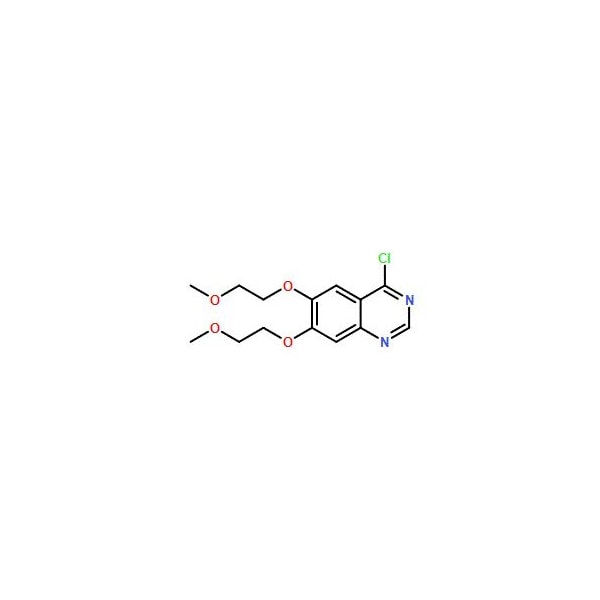 Ak Scientific 4-Chloro-6, 7-Bis-(2-methoxyethoxy)-4(3H)-quinazoline (25g), CAS 183322-18-1 X2631-25g - main