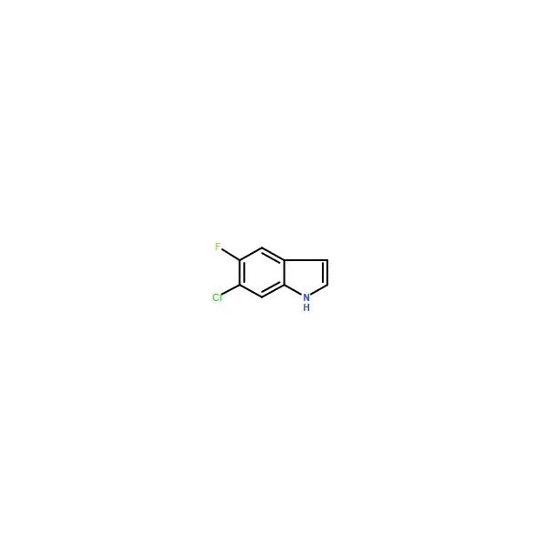 Ak Scientific 6-Chloro-5-fluoroindole (1g), CAS 122509-72-2 X9521-1g - main