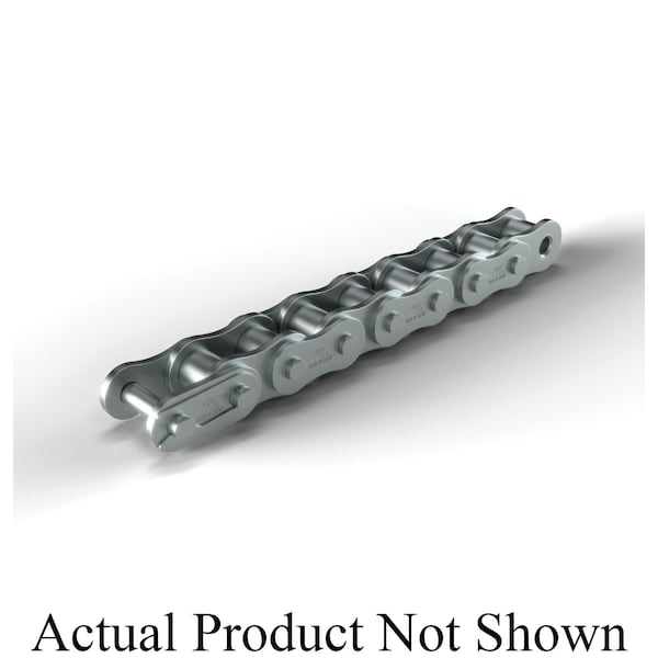 Hkk Chain Riveted Single Pitch Roller chain, 50 ft OAL, 3/4 P, 0.469 Dia x 1/2 in W Roller, 304 SS SR060R1B - main