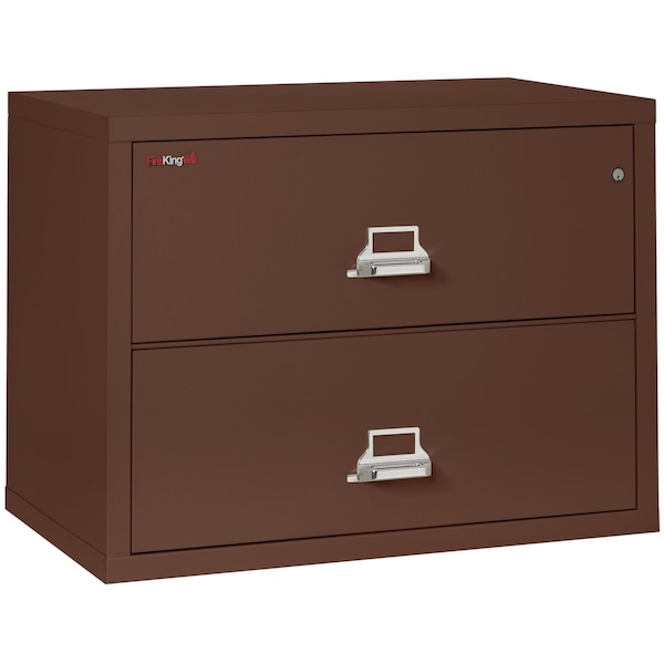 Fireking 2 Drawer, 1 Hr Fire & Impact Rated, 38" Wide Lateral Brown 2-3822-CBR - main