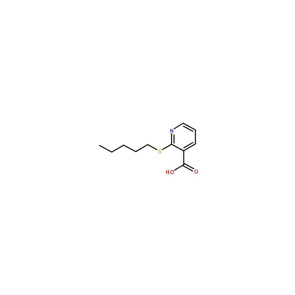 Ak Scientific 2-(Pentylthio)nicotinic acid (1g), CAS 175135-23-6 Y7851-1g - main