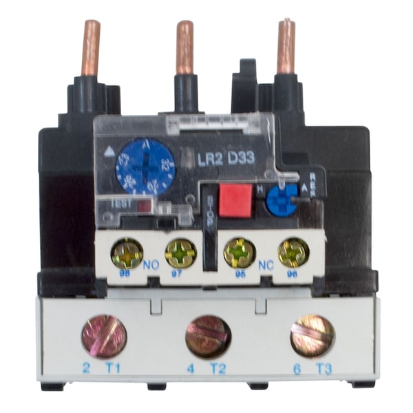 Brah Electric IEC Overload Relay, 1NO/1NC, 23 A Min current, 32 A Max current, 660 V BLR2D3353 - main