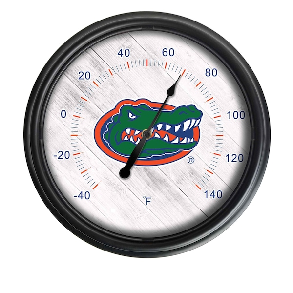 Holland Bar Stool Co University of Florida Indoor/Outdoor LED Thermometer ODThrm14BK-08FlorUn - main