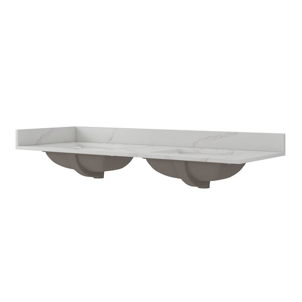 Craft And Main Quartz Vanity Top, 61x22 in QZ61228CBR - main