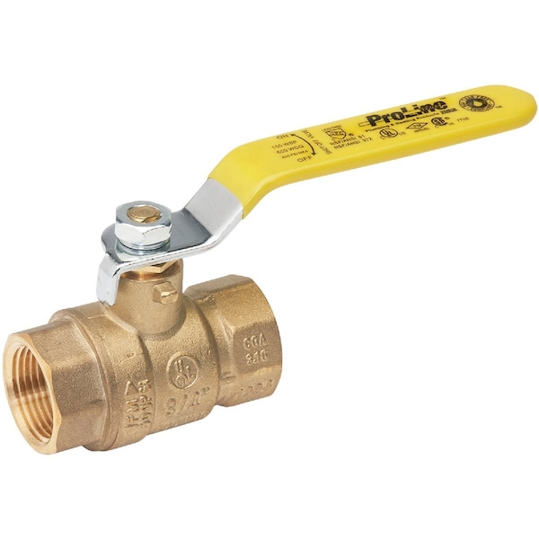 Proline Series ProLine 3/4'' FIP x 3/4'' FIP Brass Ball Valve 107-824NL - main
