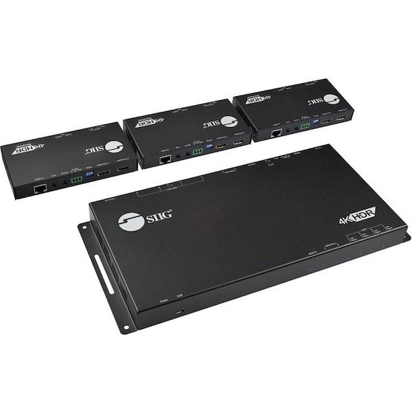 Siig Extends Hdmi Signals To Four Hdmi Receivers Over Cat5E/6 Cable Up To CE-H24N11-S1 - main