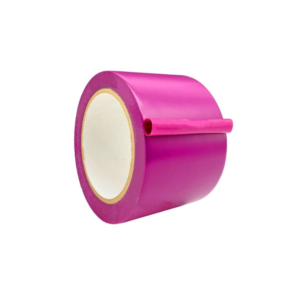 Wod Tape PVC, Purple, 3 inch (72mm) W., 5 mil Thickness, 16 PK WOD VTC605-03000-16-60-PUR - main