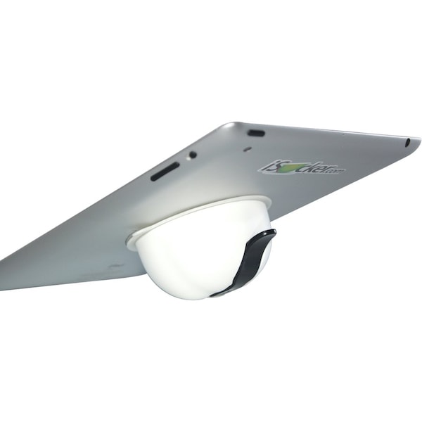 Palladium Safety Solutions Dba Isucker iSucker Tablet PC Holder - White, Black IS-9001-WT-BK - main